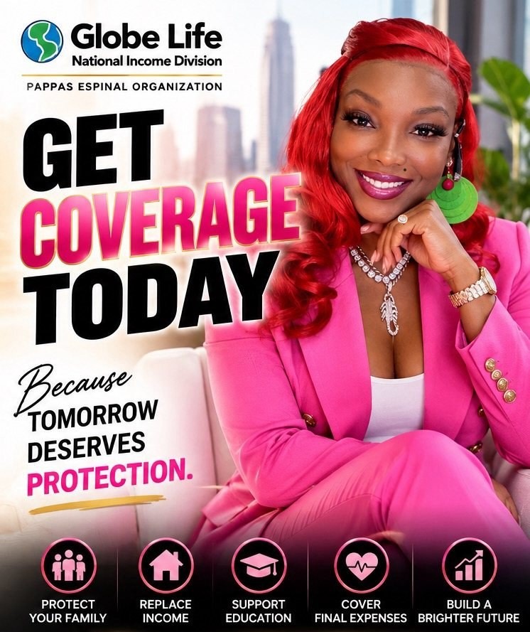 Get coverage today because tomorrow deserves protection. Protect your family, replace income, support education, cover final expenses, build a brighter future.